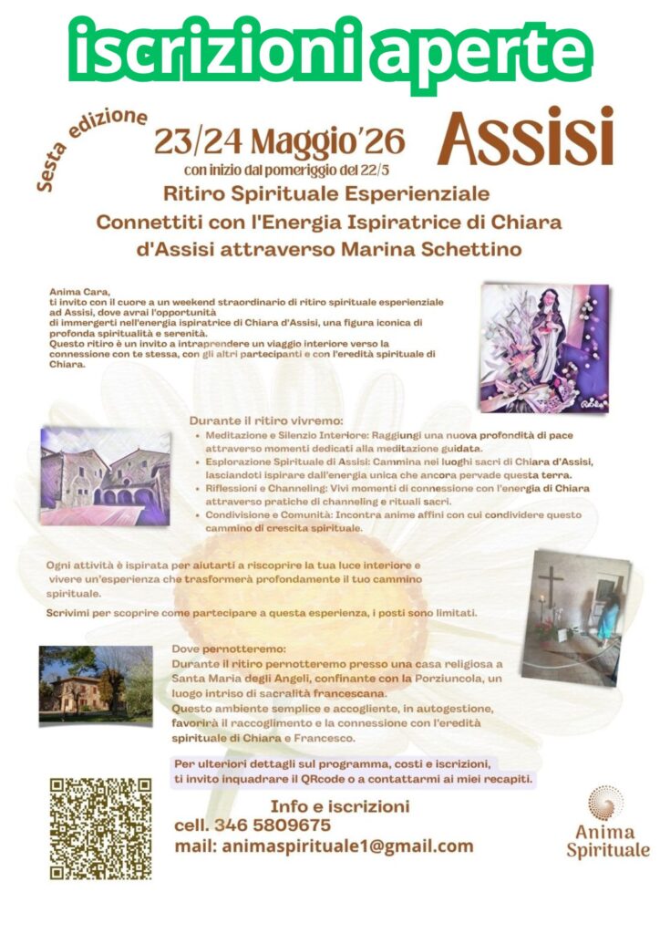 Sui passi di Chiara